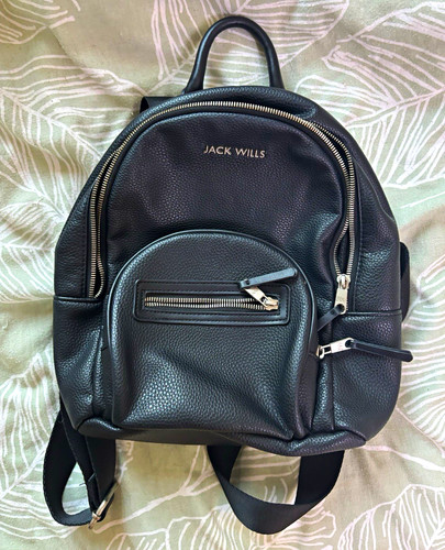 Jack wills black daypack - wills,