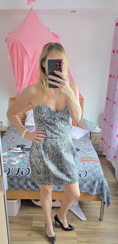 Beautiful dress bodycon silver