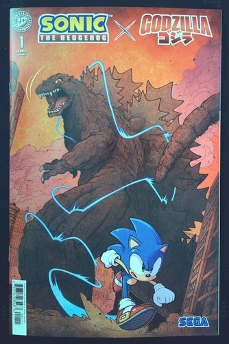 Sonic the hedgehog godzilla - the,