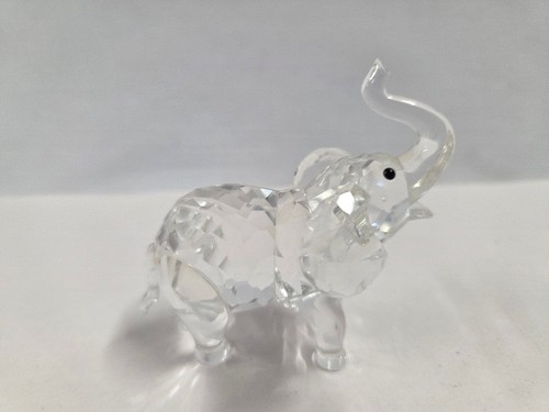 Swarovski crystal elephant - crystal,