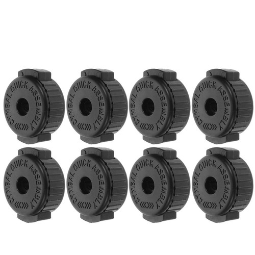 8pcs durable black - 8pcs,