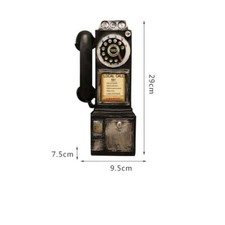 Vintage Wall-Mounted Pay Phone