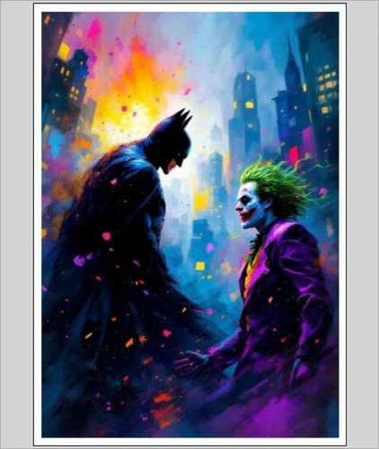 Superheroes print - superheroes, a4