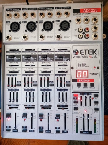 Etek ad1223 channel - etek,