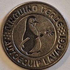 Car Wash Token - Pinguino