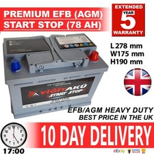 096 100 START STOP AGM 78AH