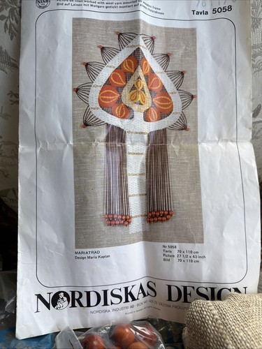 Vintage 1970 wall hanging - 1970,