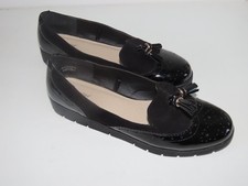 Matalan Soleflex black suede