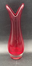 Vintage Whitefriars Ruby Red