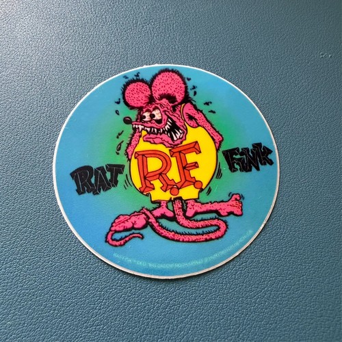 Rat fink sticker 7cm hot - 7cm,