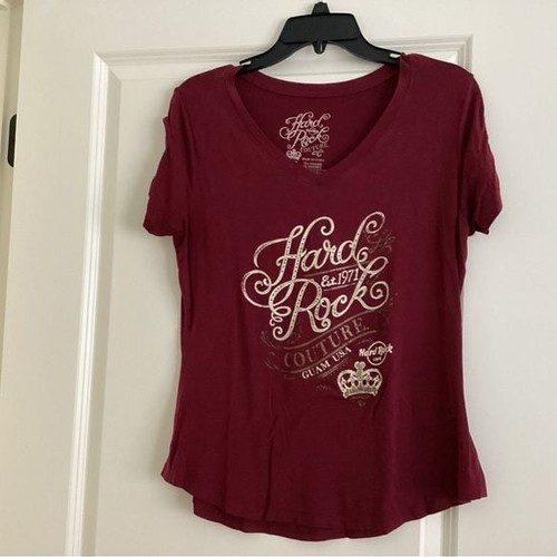 Hard rock cafe women maroon - hard, women's