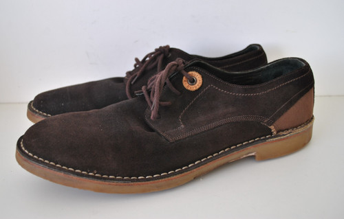 Brown suede lace men - suede, men's