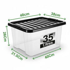 Plastic Storage Boxes with