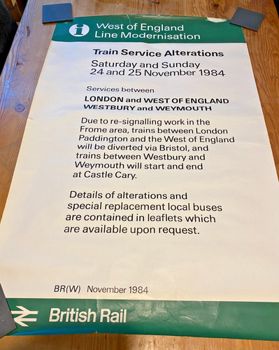 Original used vintage railway - used,