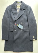 Spitalfields Clothing Co Luxury Wool Blend Coat Size UK 44R (EUR 54/112cm) BNWT