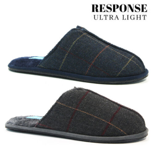 Mens slippers fur lined - slippers, indoor