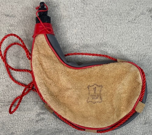 Vintage leather canteen water - leather,