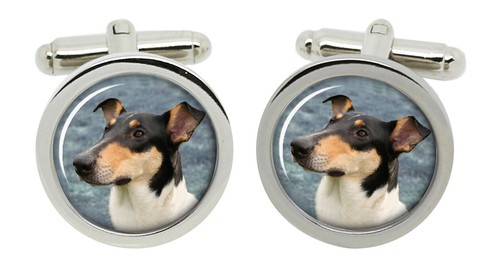 Smooth collie cufflinks - smooth,