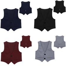 Kids Vest for Boys Formal Suit