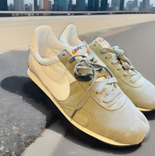 Unique🔥Nike Pre Montreal 2012 Stone White Sued Men's Shoes Retro 506192-413 7.5