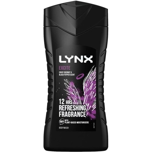 Lynx excite shower gel 225ml - shower,