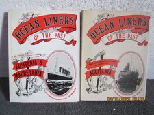 PSL  CUNARD  OCEAN LINERS OF THE PAST AQUITANIA + LUSITANIA & MAURENTANIA BOOKS