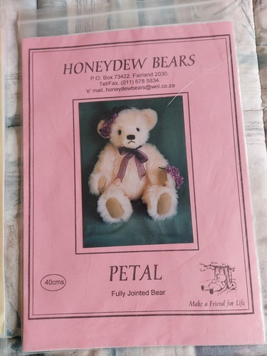 Teddy bear petal - bear, sewing