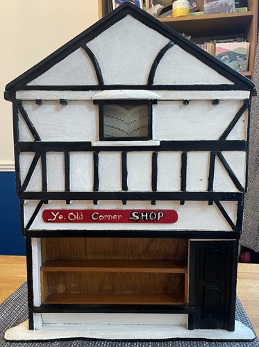 Dolls house shop front - dolls, 12/1