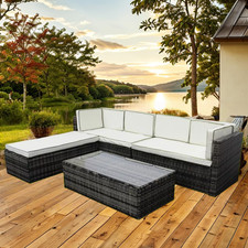 6 Seaters Rattan Garden