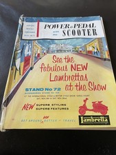 Power&Pedal Scooter 1958 Show Special Lambretta Vespa Baldet BSA Sunbeam Tigress