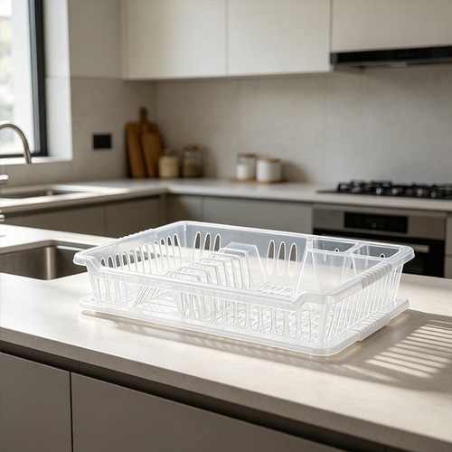 Dish drainer plate - plate, &cutlery