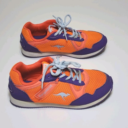Kangaroos orange purple mesh - purple,