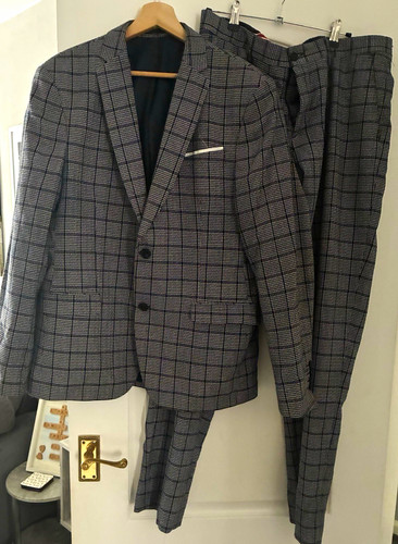 Zara man tweed - check, 2