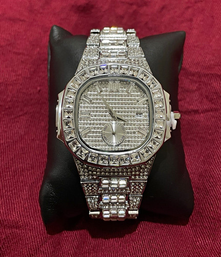 Mens platinum plated - platinum, cz