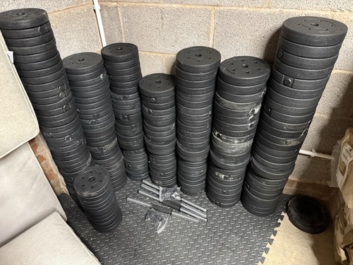 Gym weight plates various - gym,