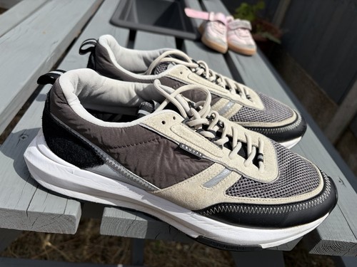 Cruyff grey cream - cruyff, suede