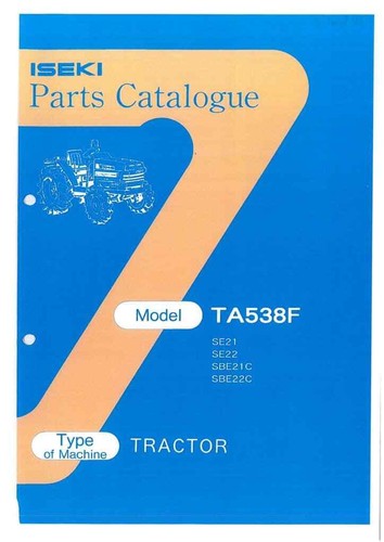 Iseki tractor ta538f parts - tractor,