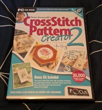 Jane Greenoff's Cross Stitch Pattern Creator 2 PC CD-ROM