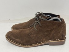 Redtape Men's Brown Suede Lace