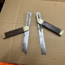 2 x vintage 10 1/2" CARPENTERS