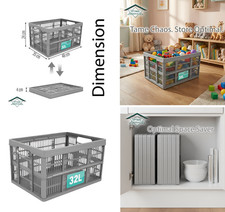 Collapsible 32 Litre Plastic