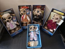 Meerkat Toys. Brand New In Boxes With Authentication Certificates Included.