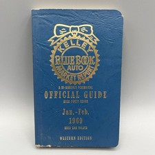 RARE Vintage Kelley Blue Book