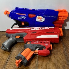 Nerf Gun Lot Of 3 Dual Strike