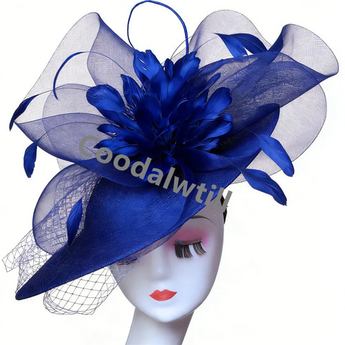 Pillbox fascinator women - pillbox,