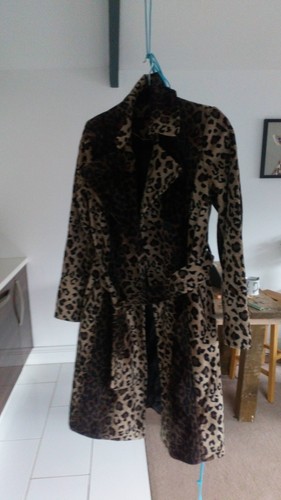 Womens coats leopard - coats,