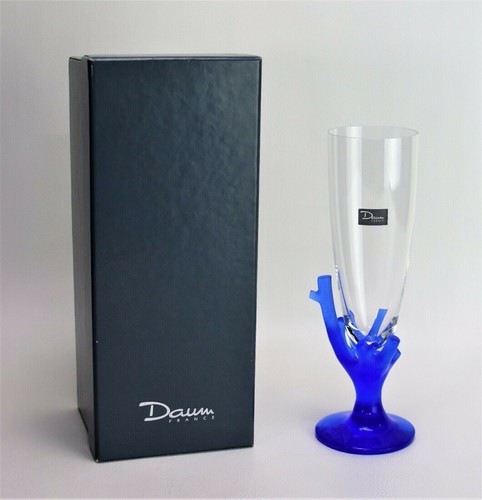 Daum crystal champagne flute - daum,