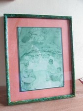 Mabel Lucie Attwell Framed Pic of Peter Pan & Wendy from 1966