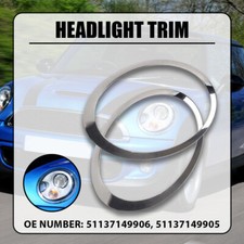 Chrome HEADLIGHT COVER TRIM