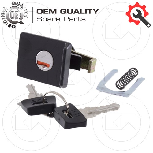Complete lock kit - black, case